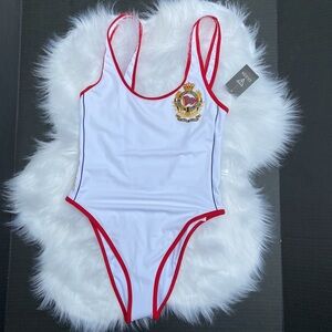 New GUESS Eco One-Piece Swimsuit SZ S